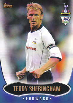 Teddy Sheringham Tottenham Hotspur 2003 Topps Premier Gold #T5
